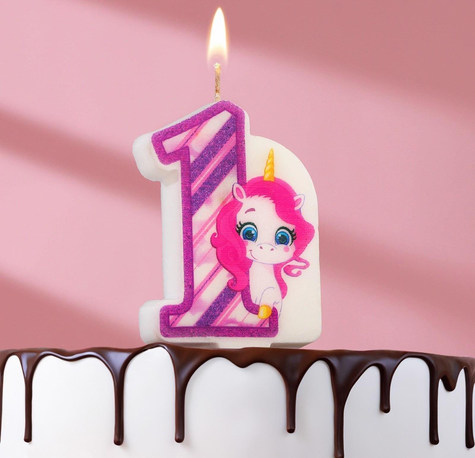 Свеча в торт 