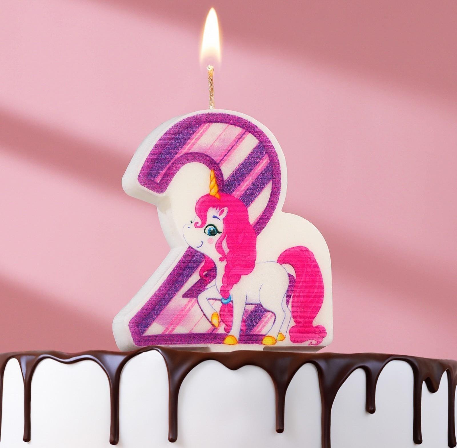 Свеча в торт 