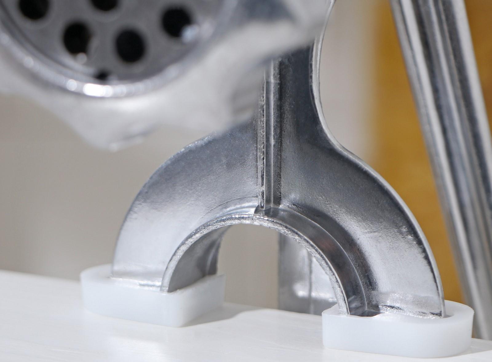 Мясорубка алюминиевая Доляна «Советская» 22,5×13,5 см