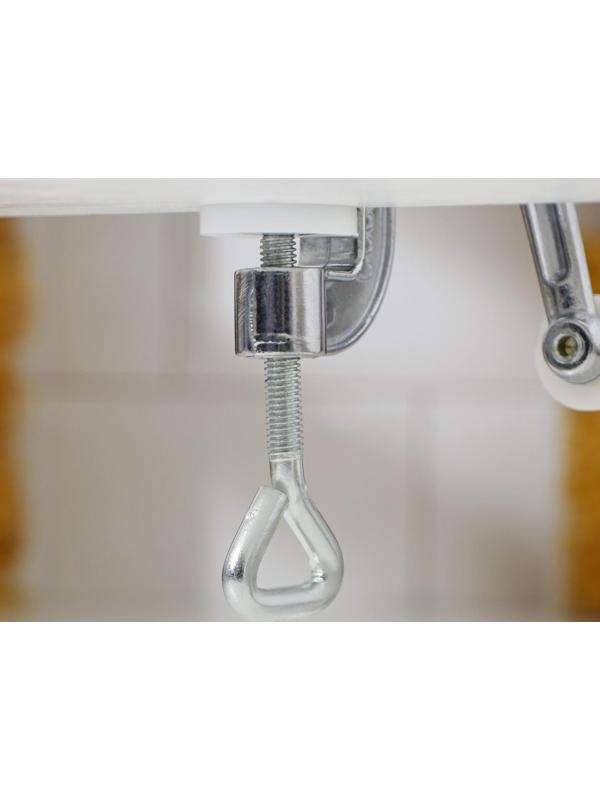 Мясорубка алюминиевая Доляна «Советская» 22,5×13,5 см