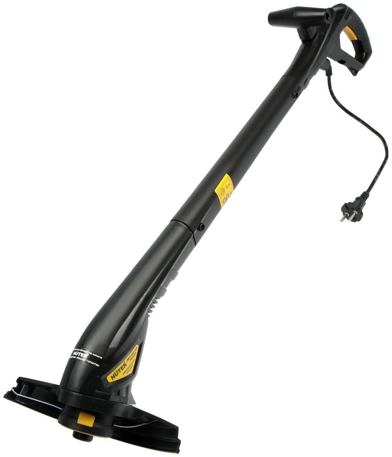 Триммер электрический Huter GET-220-350 PROMO, 350 Вт, 10000 об/мин, d=1.2 мм, М10х1,25 LH