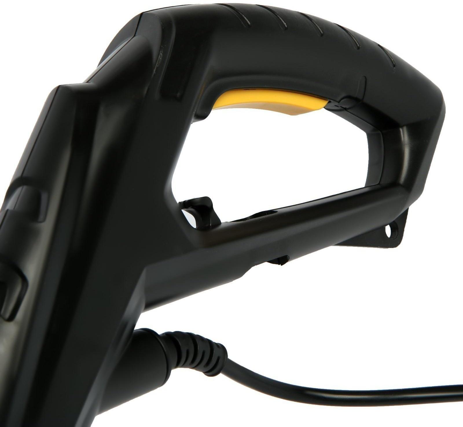 Триммер электрический Huter GET-220-350 PROMO, 350 Вт, 10000 об/мин, d=1.2 мм, М10х1,25 LH