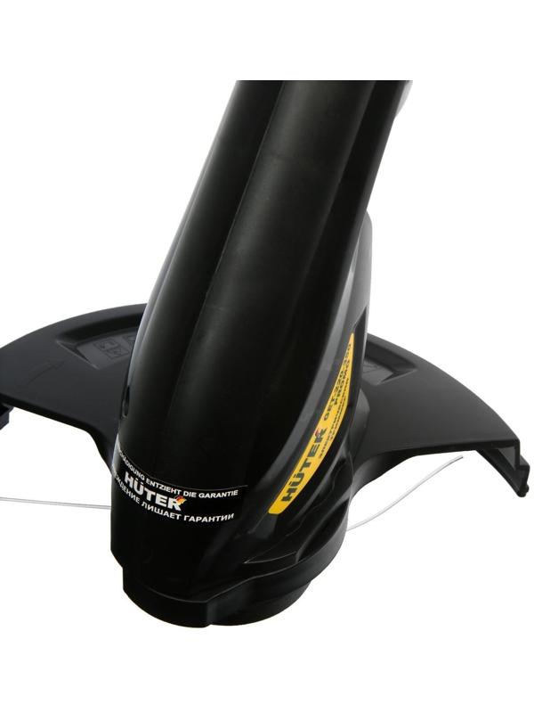 Триммер электрический Huter GET-220-350 PROMO, 350 Вт, 10000 об/мин, d=1.2 мм, М10х1,25 LH