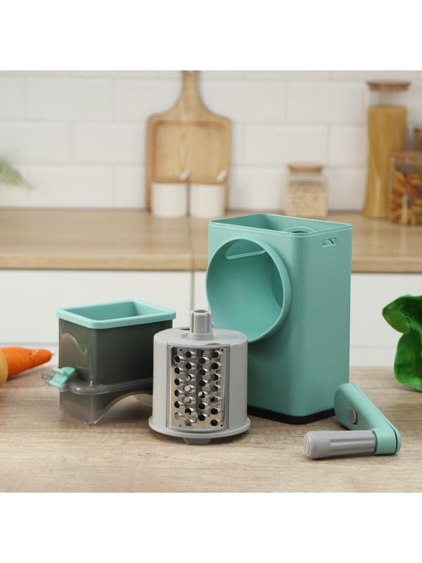 Многофункциональный кухонный комбайн «Ласи», цвет зелёный