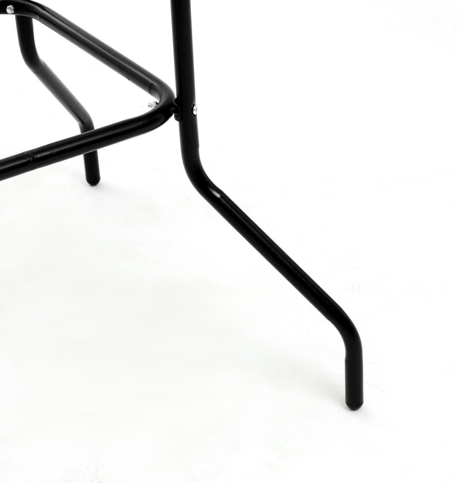 Набор садовой мебели: Стол квадратный и 2 стула коричневого цвета