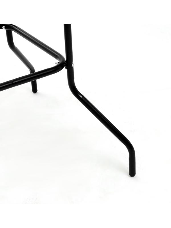 Набор садовой мебели: Стол квадратный и 2 стула коричневого цвета