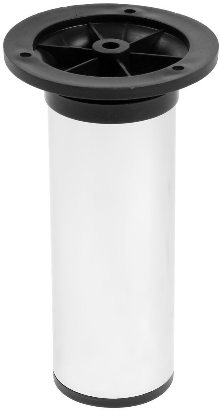 Опора регулируемая OR001CR ТУНДРА, d=50 мм, H=150 мм, цвет хром