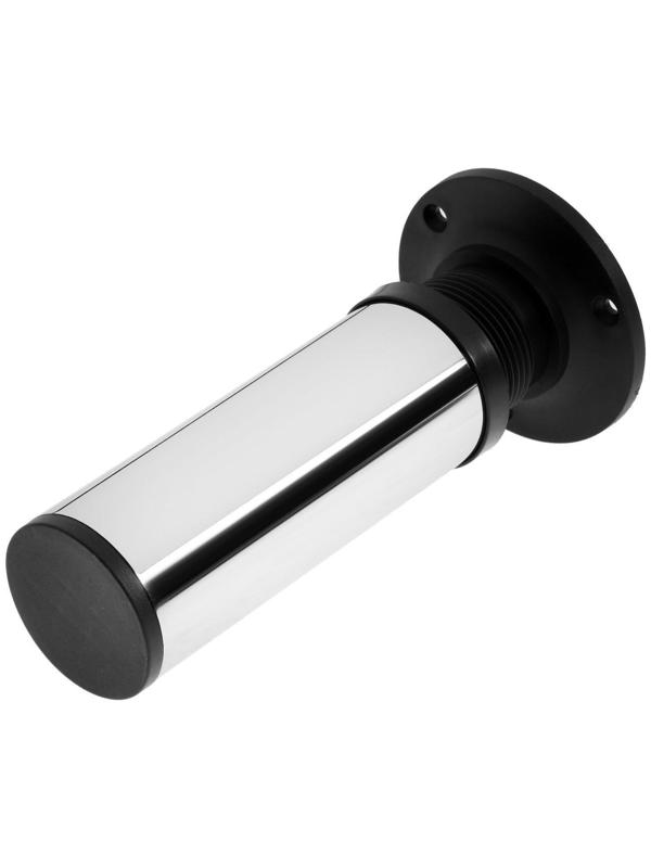 Опора регулируемая OR001CR ТУНДРА, d=50 мм, H=150 мм, цвет хром