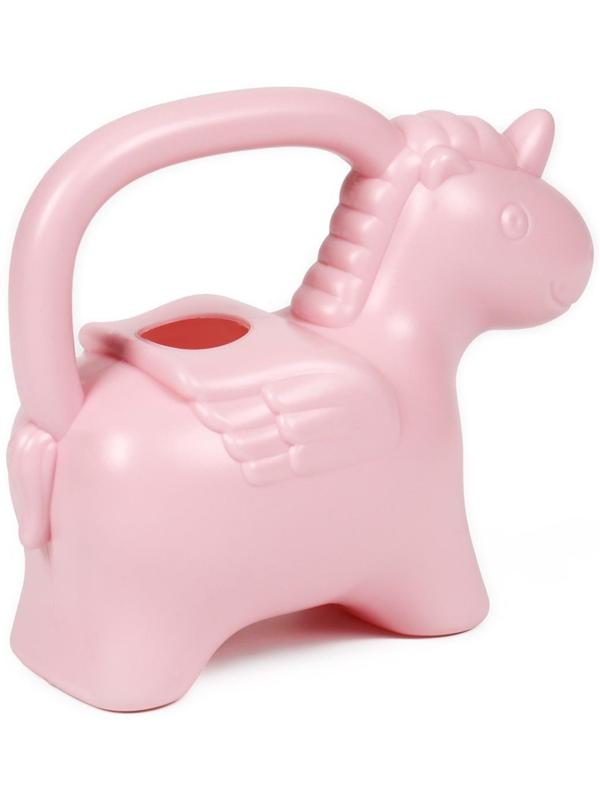 Лейка детская, 1 л, без рассеивателя, розовая, «Единорог»