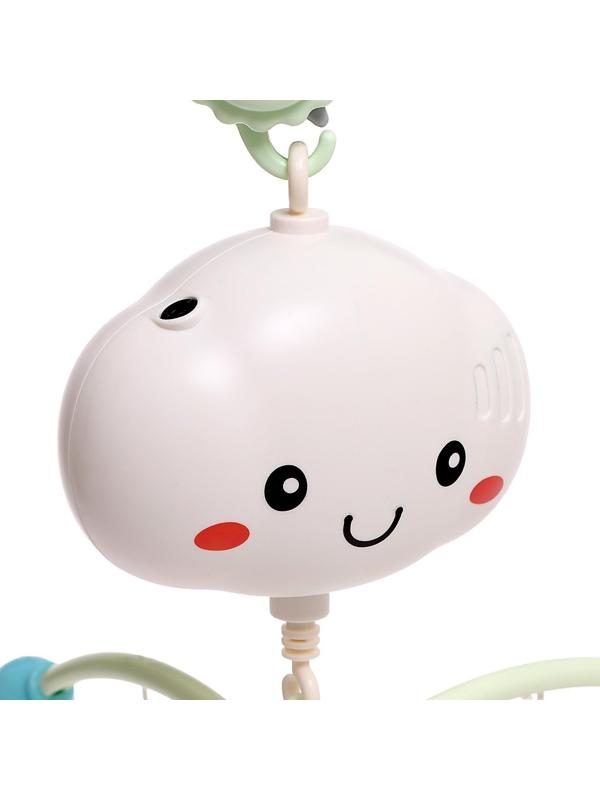 Мобиль музыкальный «Волшебные сны», звук, свет, цвет голубой