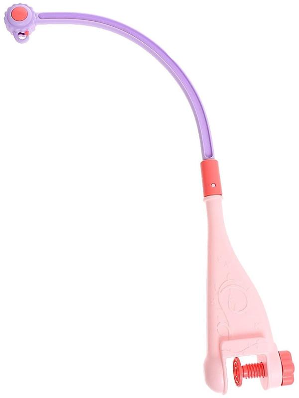 Мобиль музыкальный «Волшебные сны», звук, свет, цвет розовый