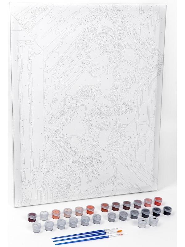 Картина по номерам на холсте «Пластичная балерина»‎, 40х50 см