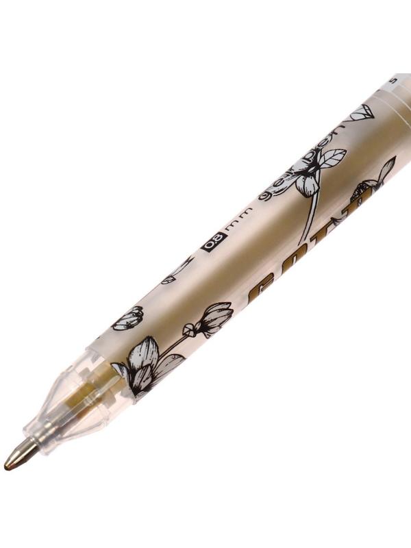 Ручка гелевая SKETCH&ART UniWrite.GOLD, 0,8 мм, золотой