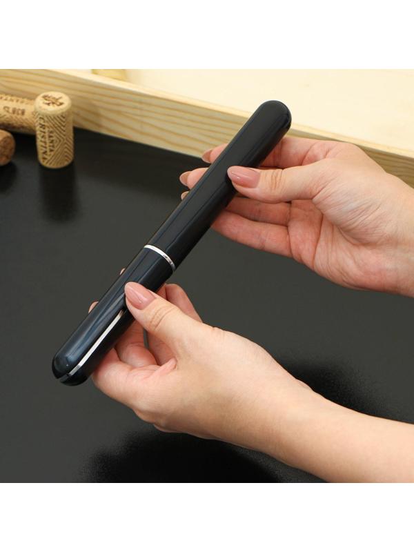 Вакуумный штопор для вина Penl, 20 см, цвет чёрный