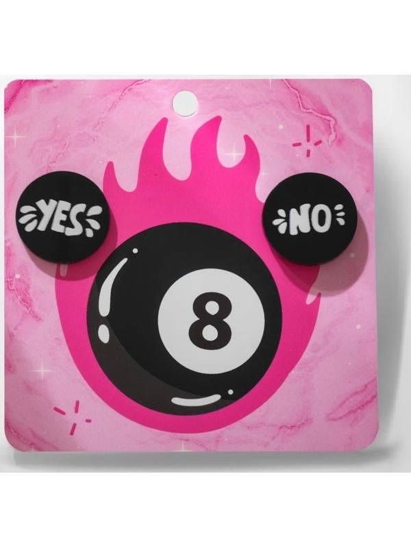 Серьги акрил 