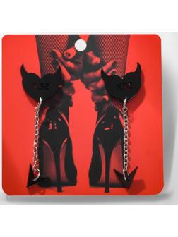 Серьги акрил 