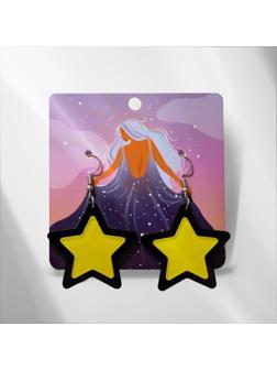 Серьги акрил 