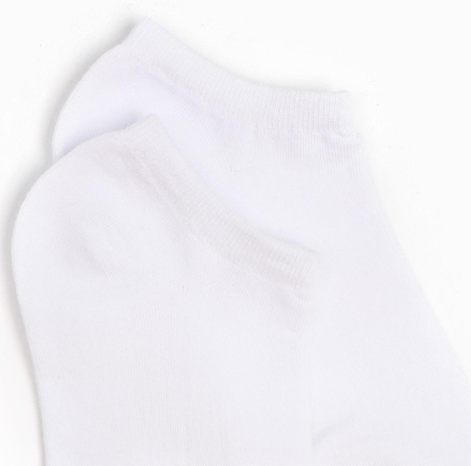 Набор мужских носков (3 пары) укороченные, цвет белый, размер 40-44