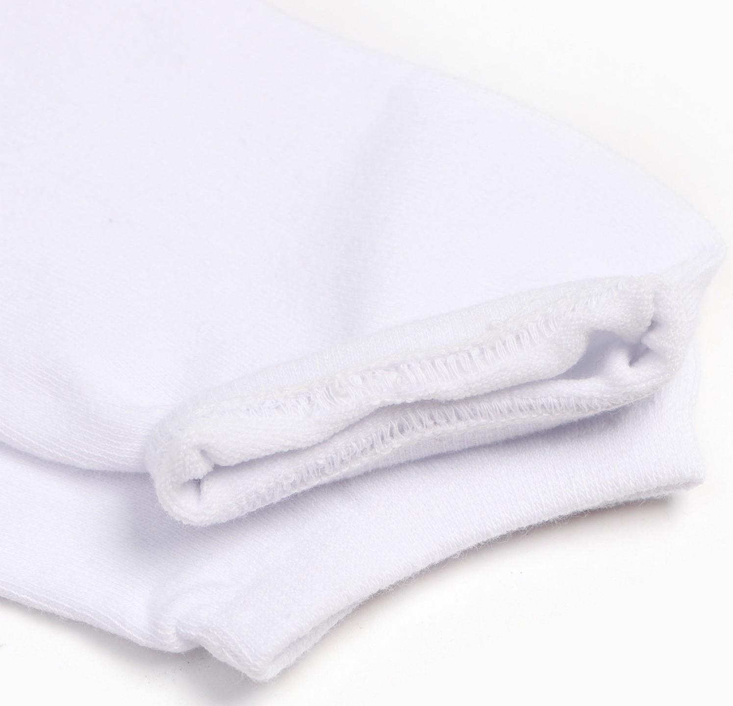 Набор мужских носков (3 пары) укороченные, цвет белый, размер 40-44