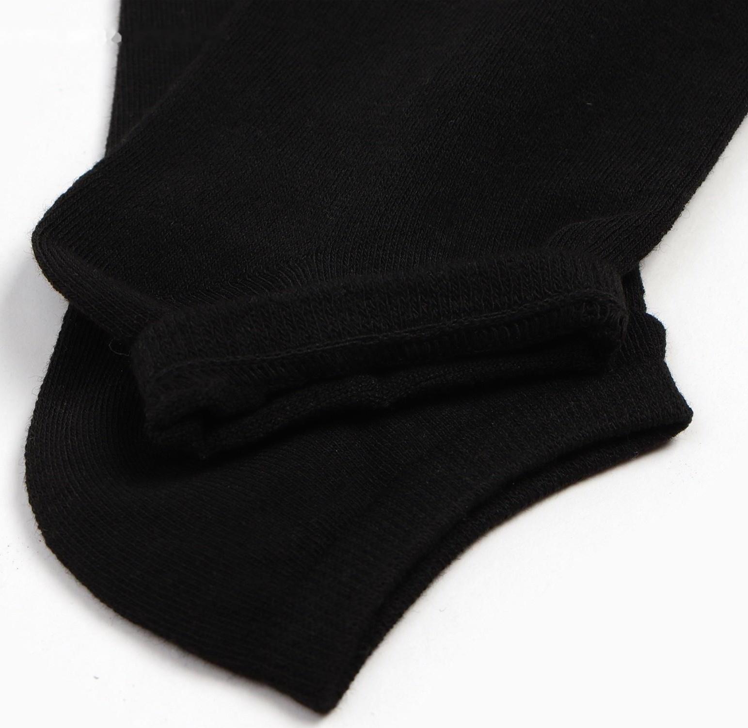 Набор мужских носков (3 пары) укороченные, цвет чёрный, размер 40-44