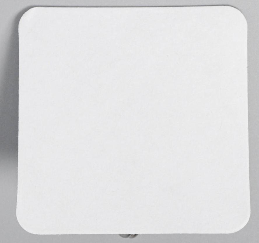 Набор крючков на липучке «Мрамор», 3 шт, цвет белый