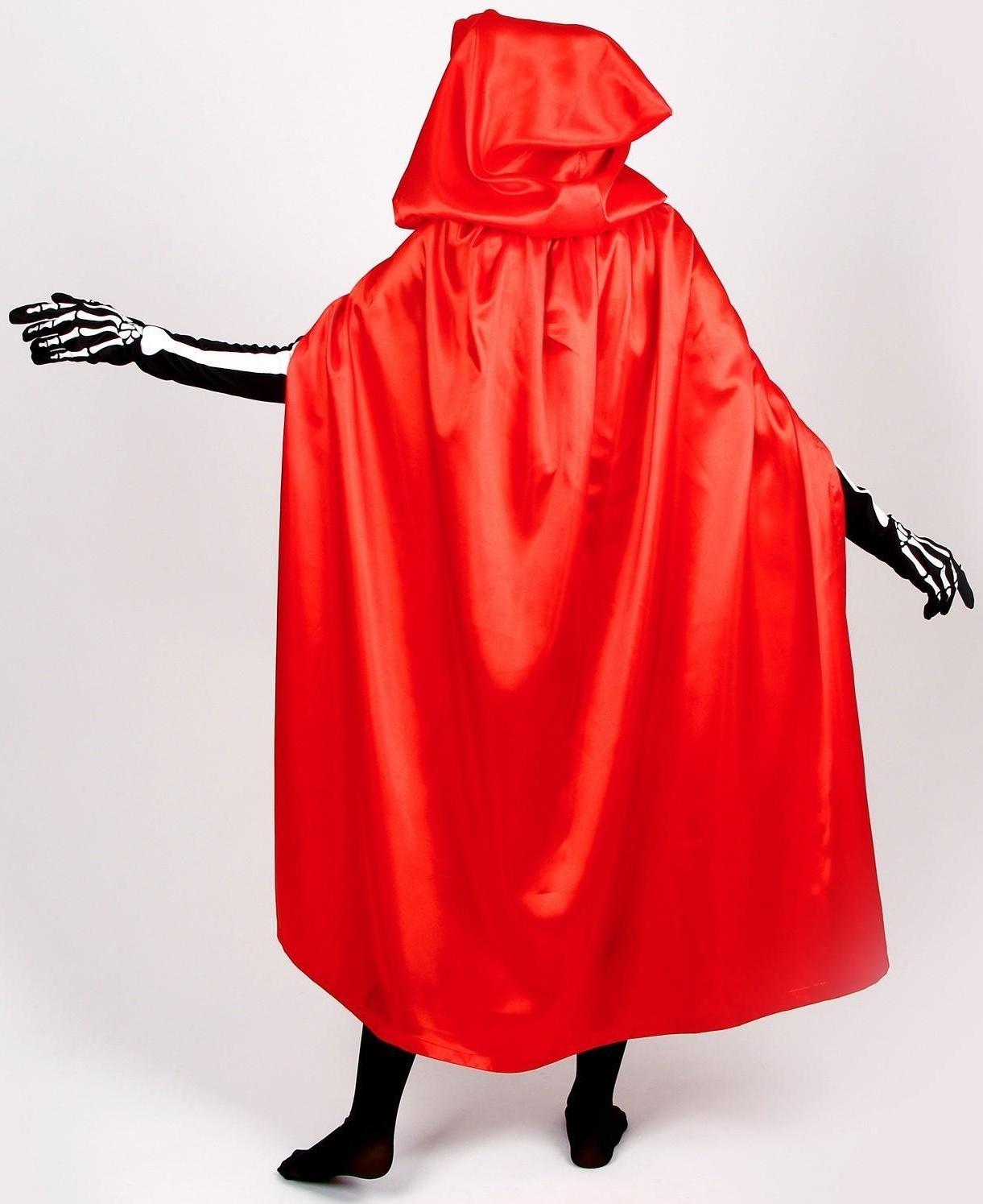 Карнавальный костюм «Хэллоуин красный», плащ 120 см, маска, гольфы, перчатки