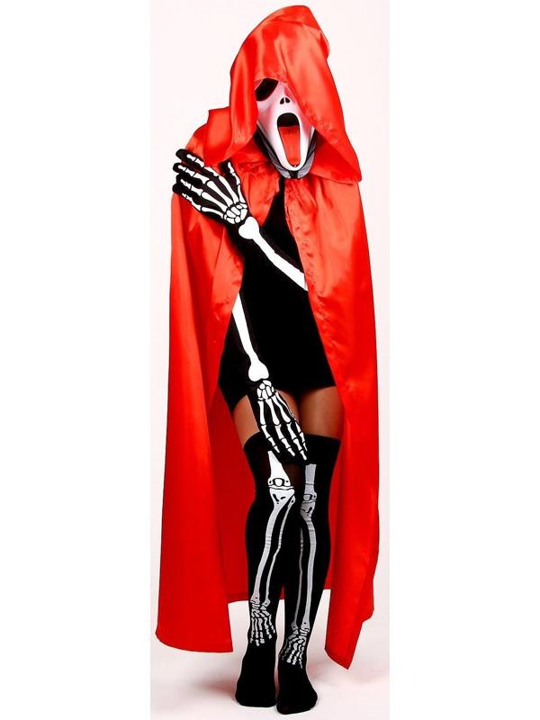 Карнавальный костюм «Хэллоуин красный», плащ 120 см, маска, гольфы, перчатки