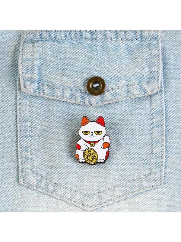 Значок-талисман деревянный«На удачу, которая не светит», 2,4 х 3,3 см