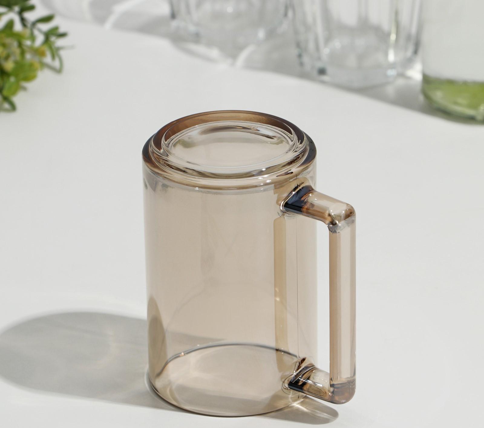 Кружка «Фитнес. Золотой мёд», стеклянная, 320 мл