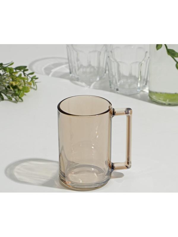 Кружка «Фитнес. Золотой мёд», стеклянная, 320 мл