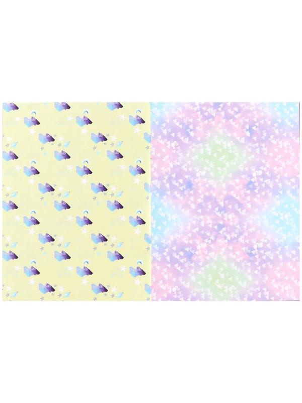 Развивающая книжка с цветной бумагой «Барби»