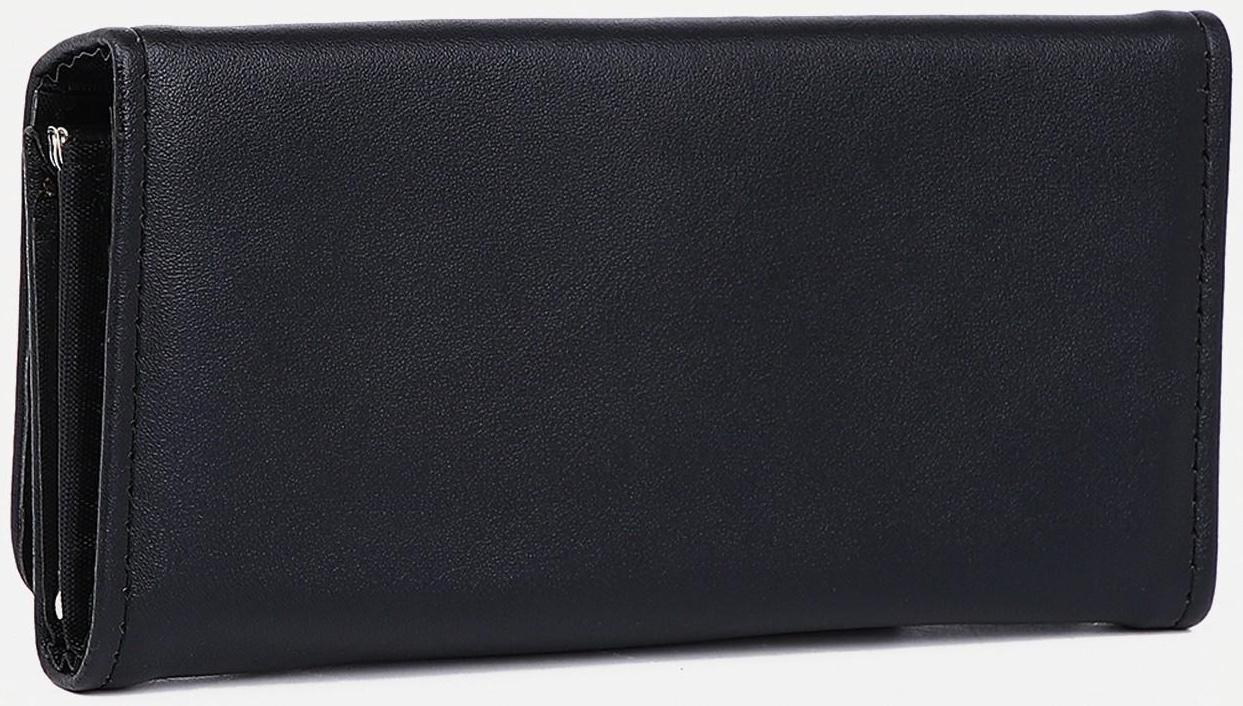 Кошелёк на магните, цвет чёрный