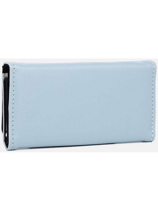 Кошелёк на магните, цвет голубой