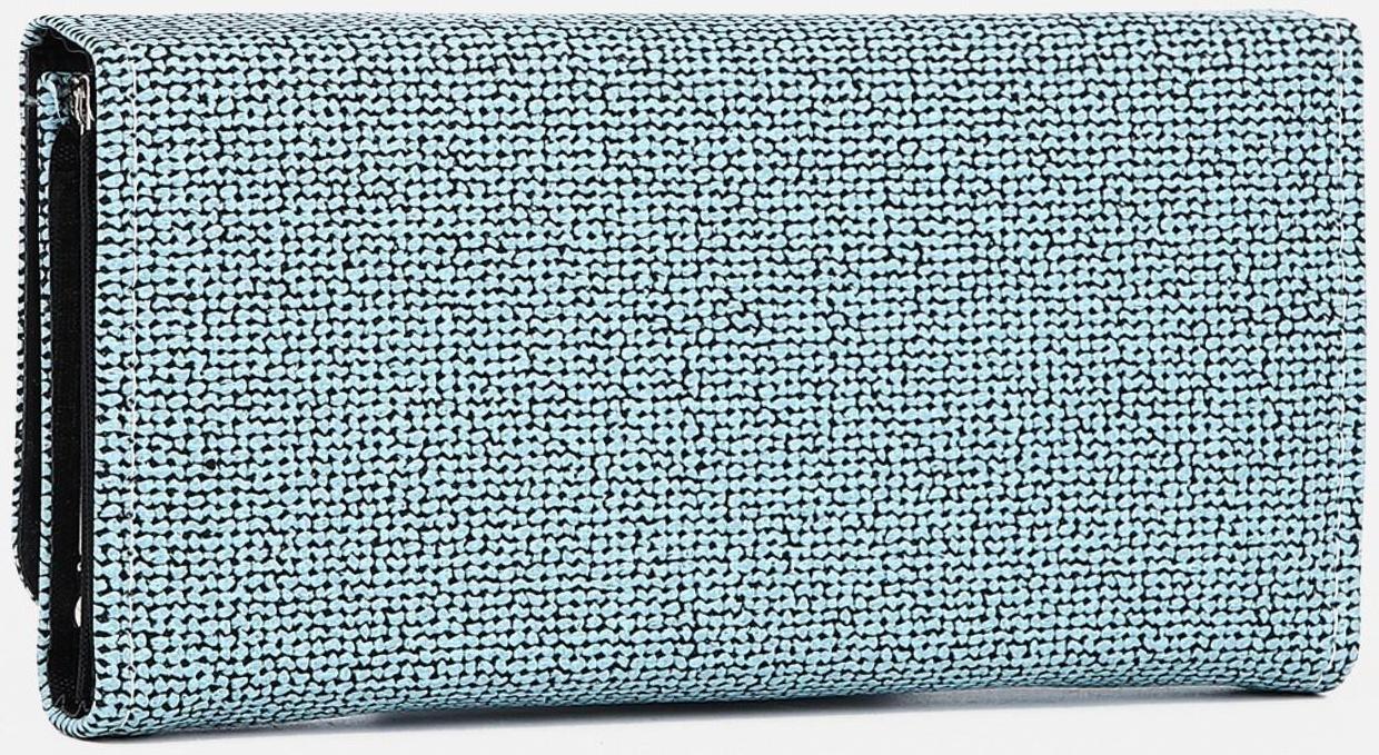 Кошелёк на магните, цвет голубой