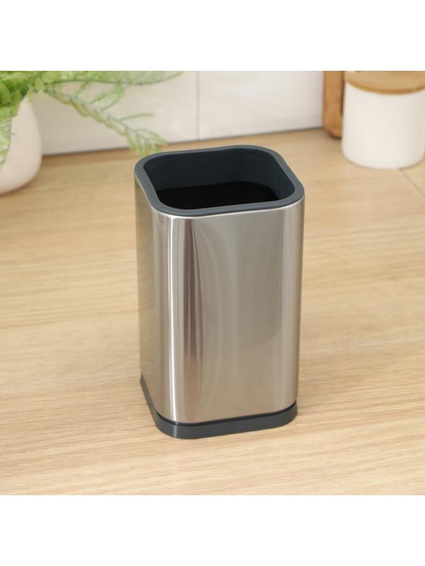 Подставка для кухонных принадлежностей Magistro «Металлик», 16,8×10 см