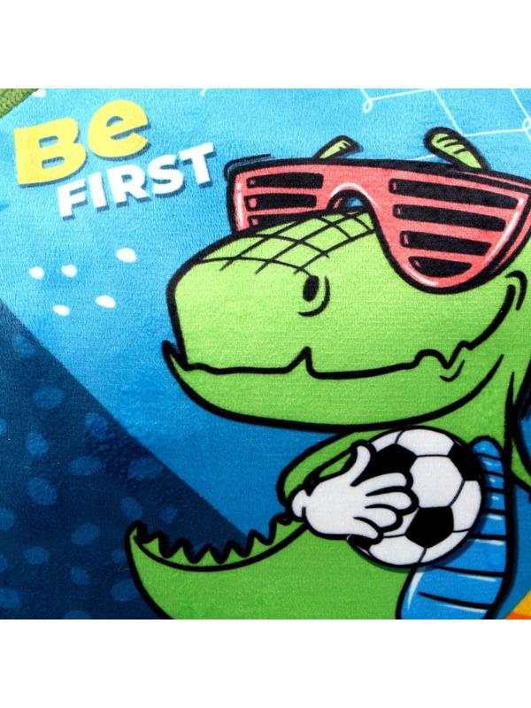 Рюкзак детский плюшевый «Крутой динозаврик», 23х23х7 см