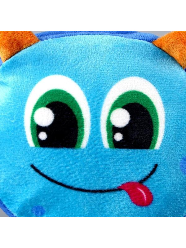 Рюкзак детский плюшевый, круглый 