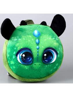 Рюкзак детский плюшевый, круглый 