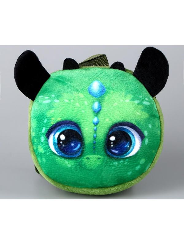 Рюкзак детский плюшевый, круглый 