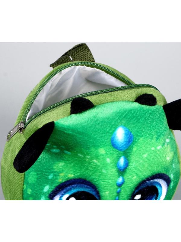 Рюкзак детский плюшевый, круглый 