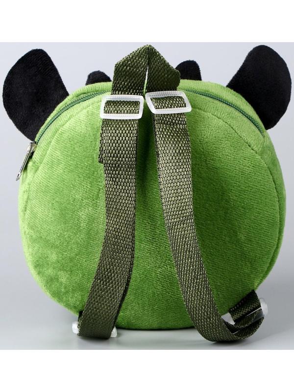 Рюкзак детский плюшевый, круглый 