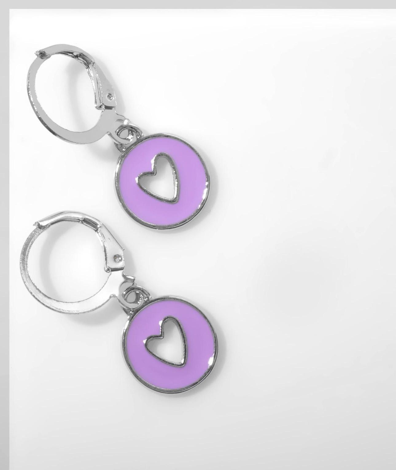 Серьги эмаль 