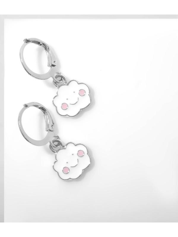 Серьги эмаль 