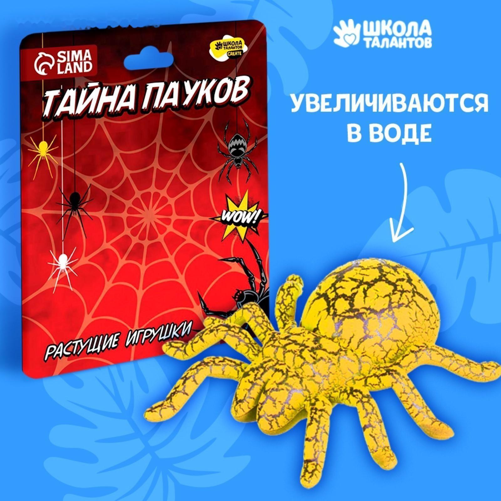 Растущие игрушки «Тайна пауков»