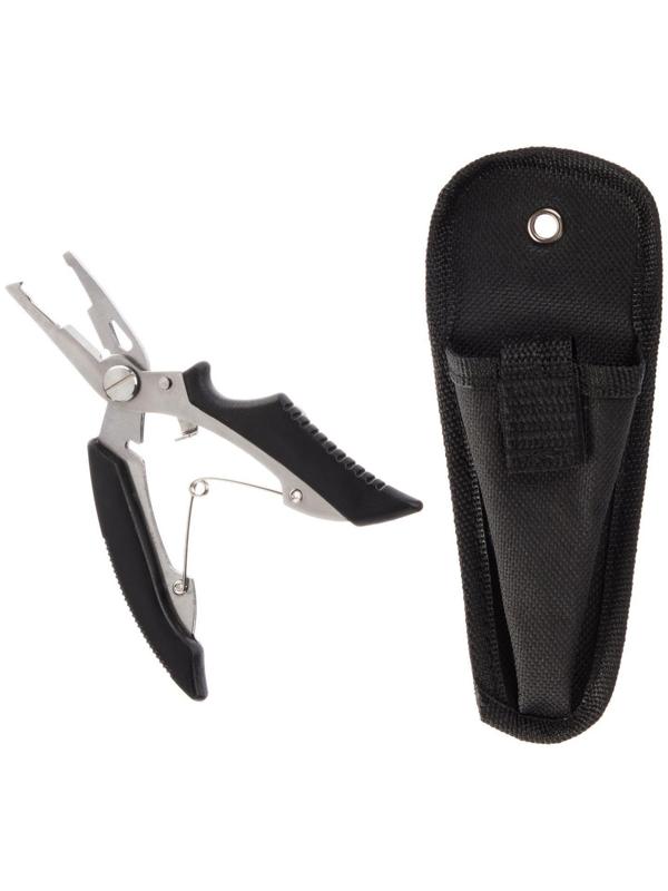 Мультитул 3в1 рыболовный, черный 13см