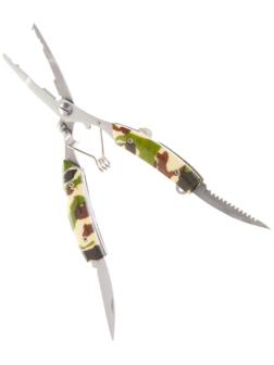 Мультитул 5в1 рыболовный, камуфляж 16см