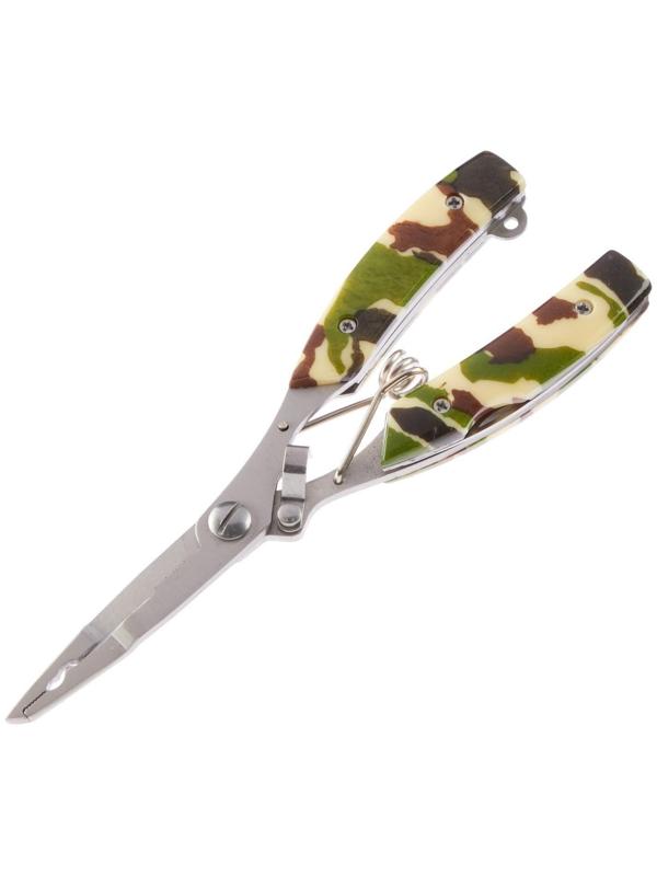 Мультитул 5в1 рыболовный, камуфляж 16см