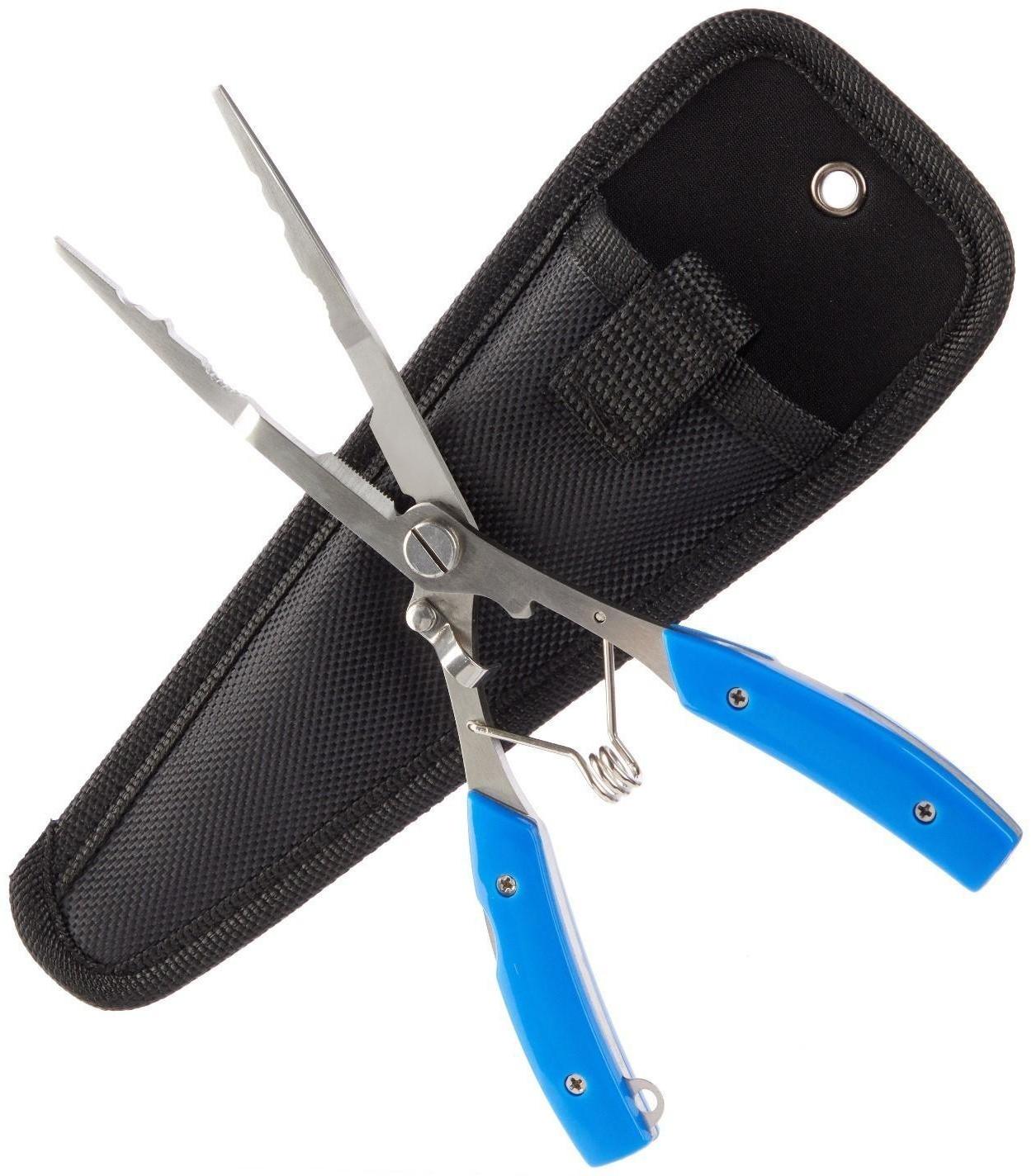 Мультитул 3в1 рыболовный, синий 20см