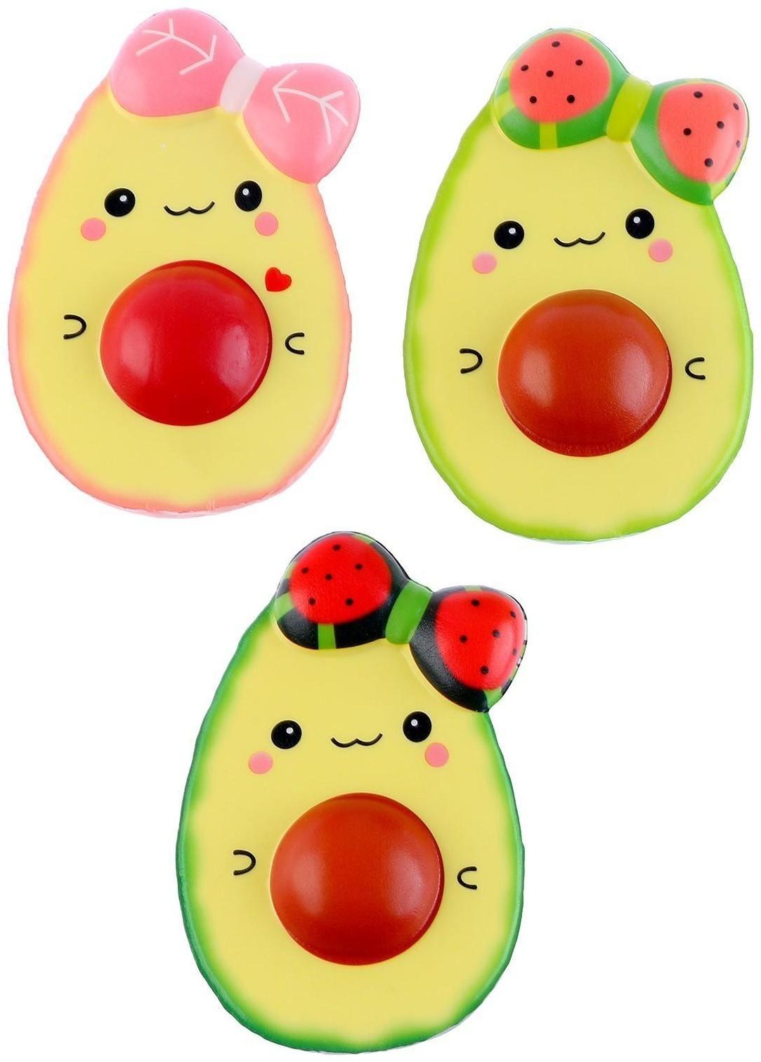 Мялка – сквиш «Авокадо», виды МИКС