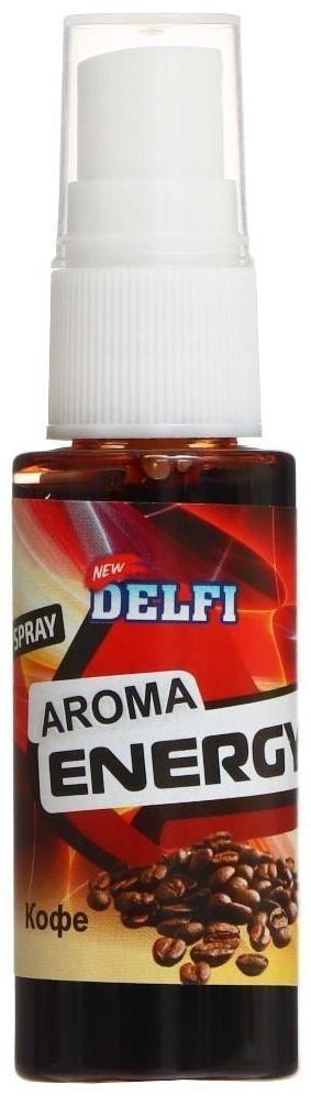 Ароматизатор DELFI AROMA ENERGY Spray, летний, кофе, 30 мл